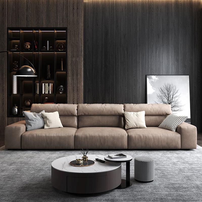 Montgomery Two Seater Sofa, Leather-Weilai Concept