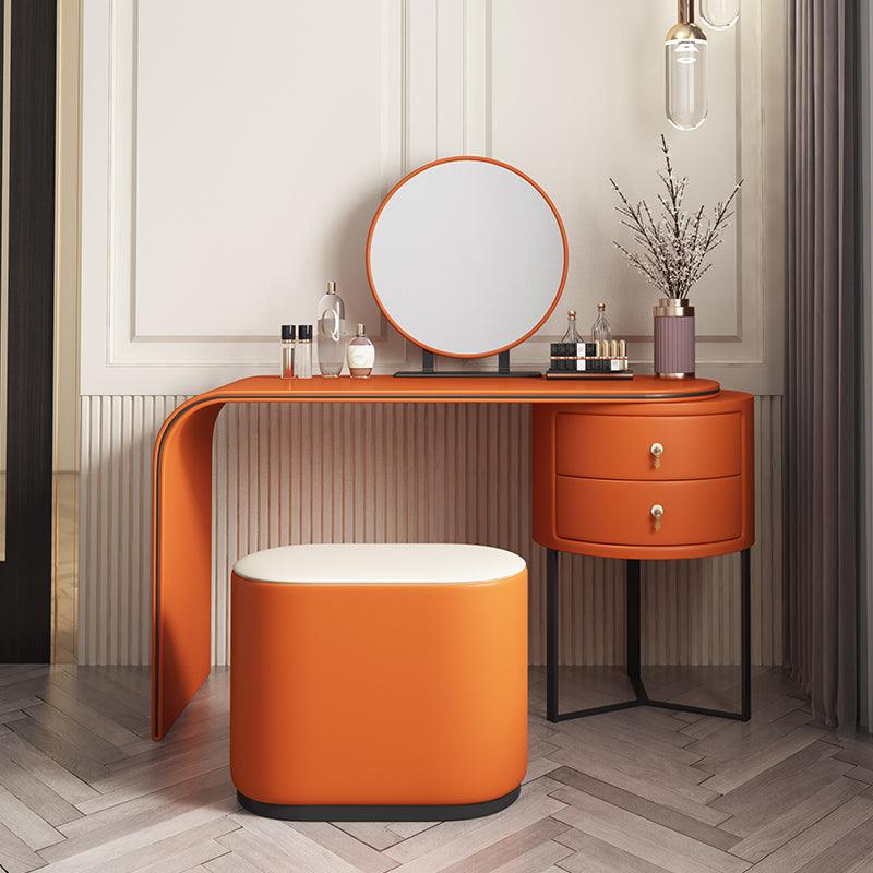 Noorali Dressing Table with Mirror-Weilai Concept-Weilai Concept