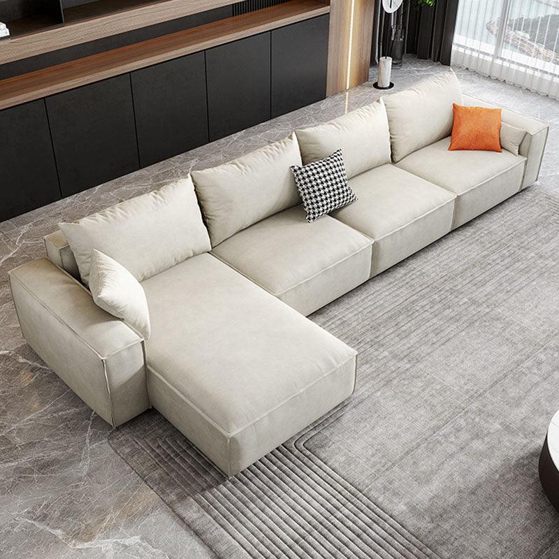 R67 Anselm Four Seater Corner Sofa-Weilai Concept