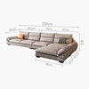 A900 Quinn Three Seater Sofa, Leathaire- | Get A Free Side Table Today