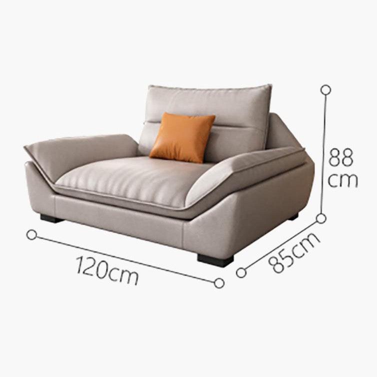 A900 Quinn Five Seater Sofa, Leathaire- | Get A Free Side Table Today