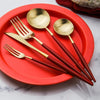 6 Piece Cutlery Set, Red- | Get A Free Side Table Today