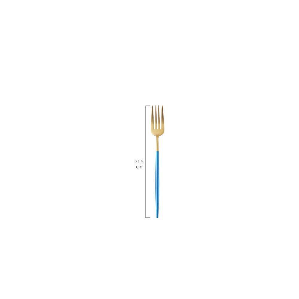 8 Piece Cutlery Set, Blue- | Get A Free Side Table Today