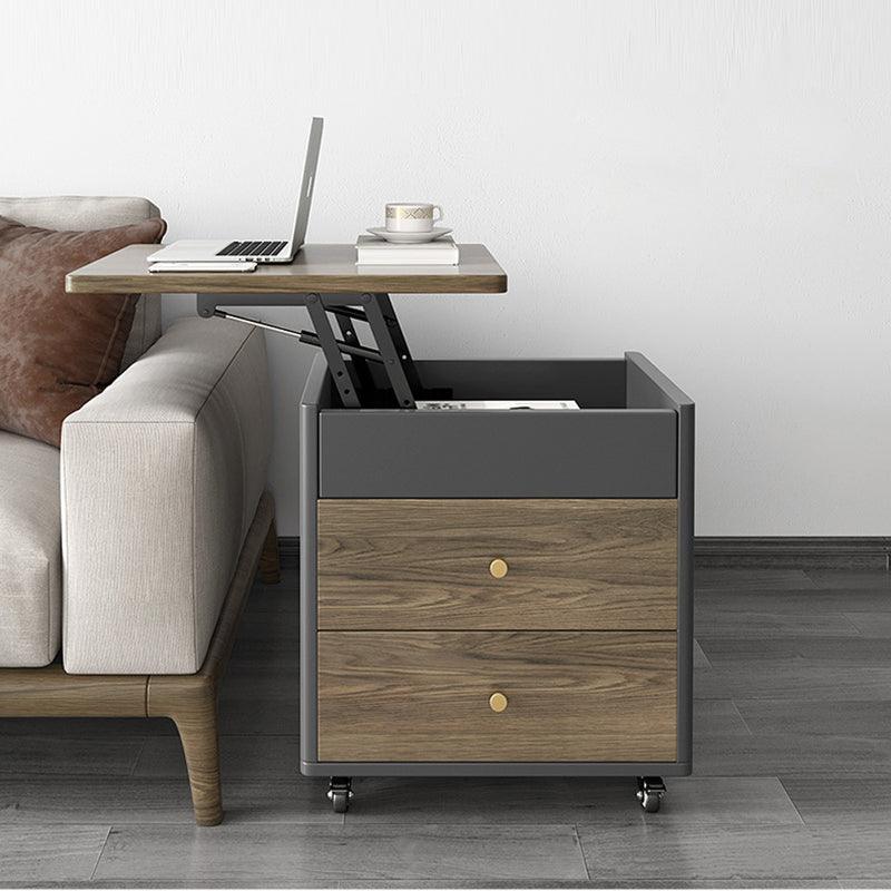 Islets Extentable Bedside Table, Oak- | Get A Free Side Table Today