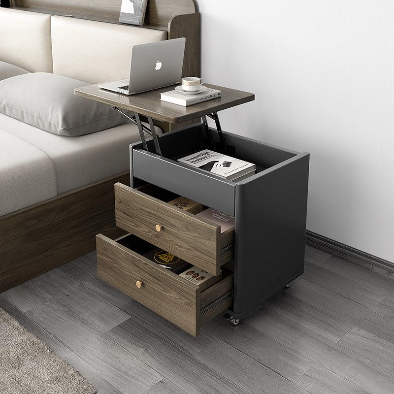 Islets Extentable Bedside Table, Oak- | Get A Free Side Table Today