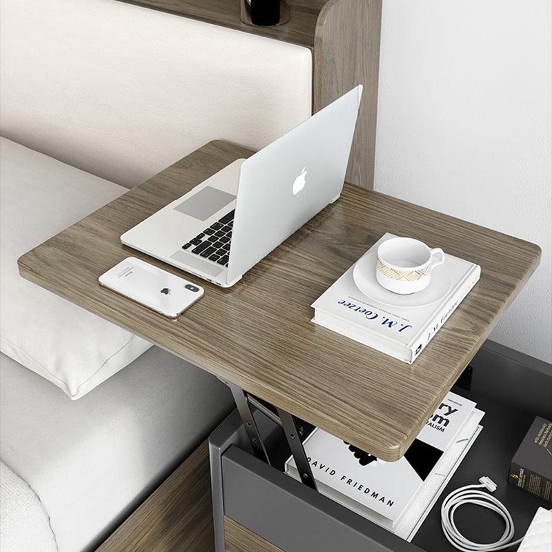 Islets Extentable Bedside Table, Oak- | Get A Free Side Table Today