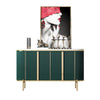 Elec Sideboard, Green & Gold- | Get A Free Side Table Today