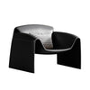 U Shape Armchair, Leather- | Get A Free Side Table Today