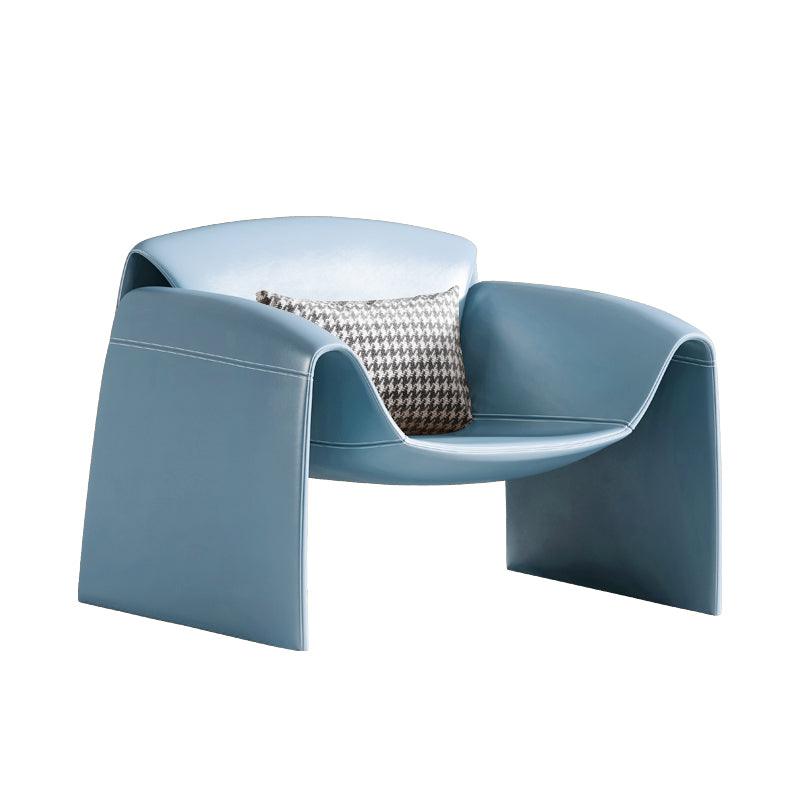 U Shape Armchair, Leather- | Get A Free Side Table Today