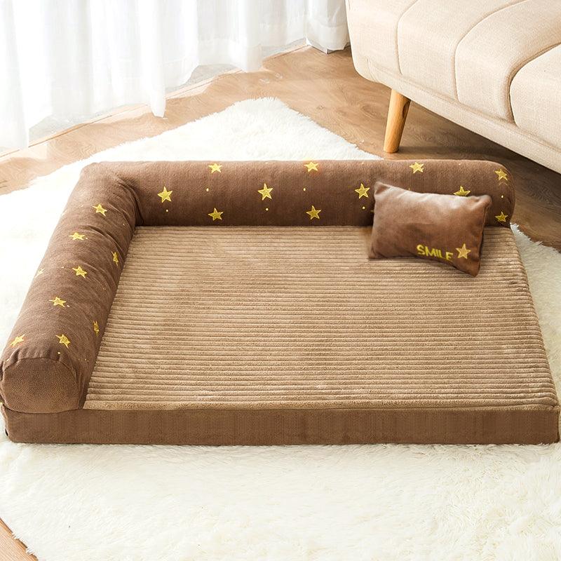 Herringbone Pet Bed, Dog Bed, Cat Bed- | Get A Free Side Table Today