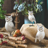 A Set Of Three Owls, Decoration- | Get A Free Side Table Today