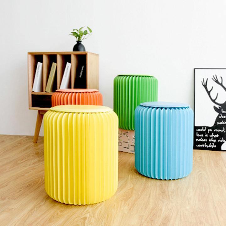 Accordion Classic Stool, More Color- | Get A Free Side Table Today