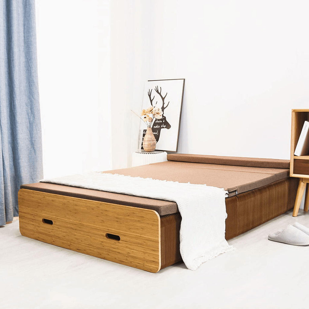 Accordion Double Bed- | Get A Free Side Table Today