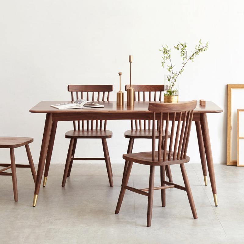 Ammie Dining Table, Oak- | Get A Free Side Table Today