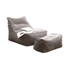 Andra Beanbag And Footstool- | Get A Free Side Table Today