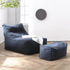 Andra Beanbag And Footstool- | Get A Free Side Table Today