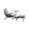 Annikki Rattan Armchair and Footstool- | Get A Free Side Table Today