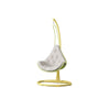 Aravali Rattan Hanging Chair with Stand, Indoor/ Outdoor Furniture- | Get A Free Side Table Today