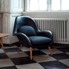 Fredericia Swoon Lounge Chair And Footstool- | Get A Free Side Table Today