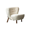 Lilla Petra Lounge Chair, Sheepskin- | Get A Free Side Table Today