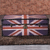 Aviator Union Jack Suitcase Coffee Table, Industrial Storage- | Get A Free Side Table Today