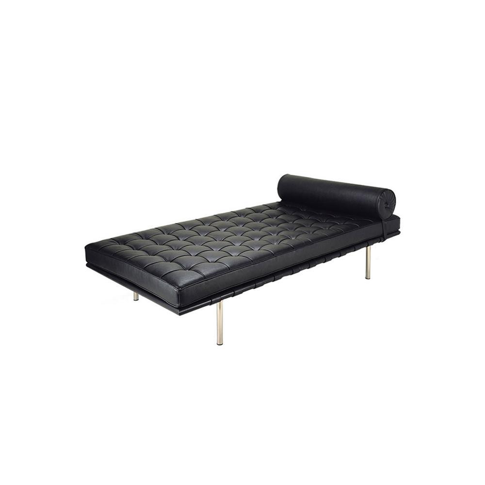 Barcelona Daybed, Real Leather- | Get A Free Side Table Today