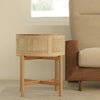 Bowden Rattan Side Table, Oak- | Get A Free Side Table Today