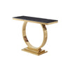 Brody Console Table, Gold & Marble- | Get A Free Side Table Today