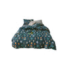 CA414 Cotton Duvet Cover + Bed Sheet + 2 Pillowcases, King, More Patterns Available- | Get A Free Side Table Today