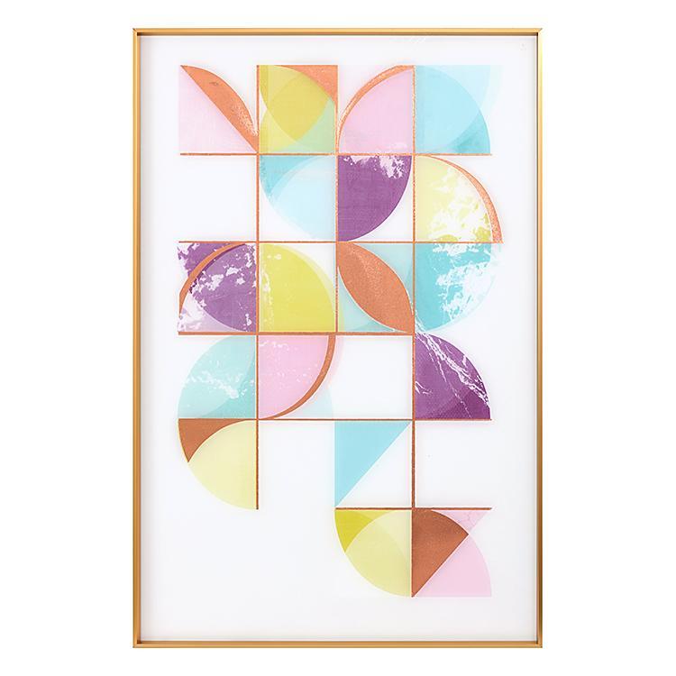 Candy Framed Wall Art Print 60*90cm- | Get A Free Side Table Today