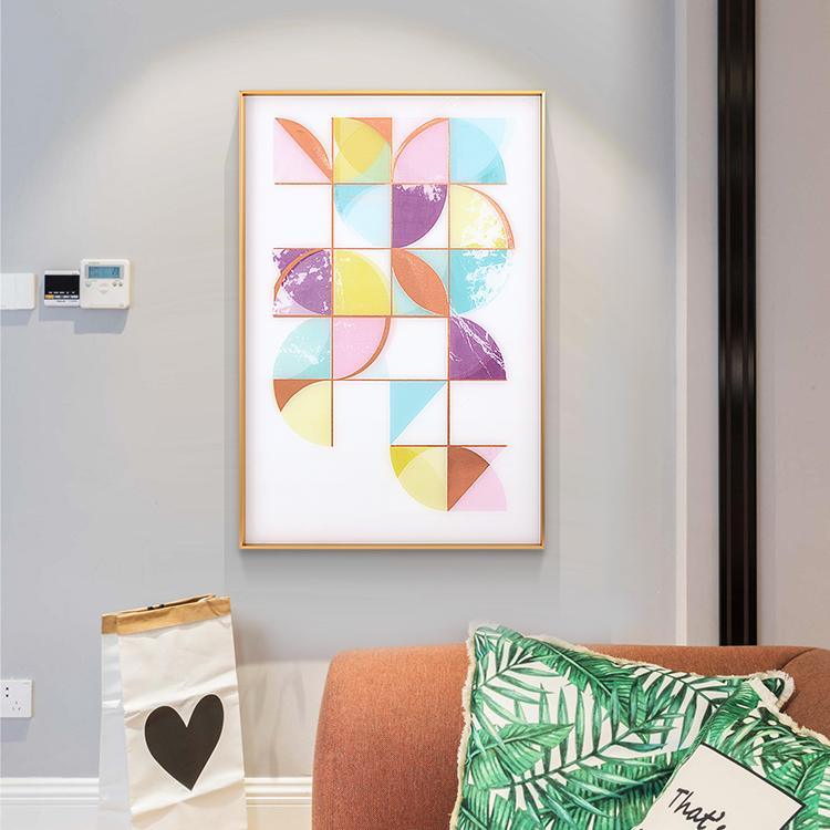 Candy Framed Wall Art Print 60*90cm- | Get A Free Side Table Today