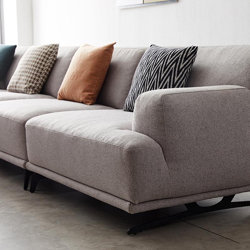 Cannes Four Seater Corner Sofa- | Get A Free Side Table Today