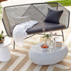 Carmean Rattan Chair and Footstool, Outdoor Furniture- | Get A Free Side Table Today