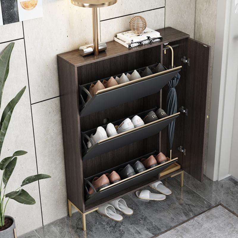 CASA Shoe Storage, Hallway Storage, Dark Oak- | Get A Free Side Table Today