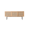 Cement Sideboard, Light Oak- | Get A Free Side Table Today