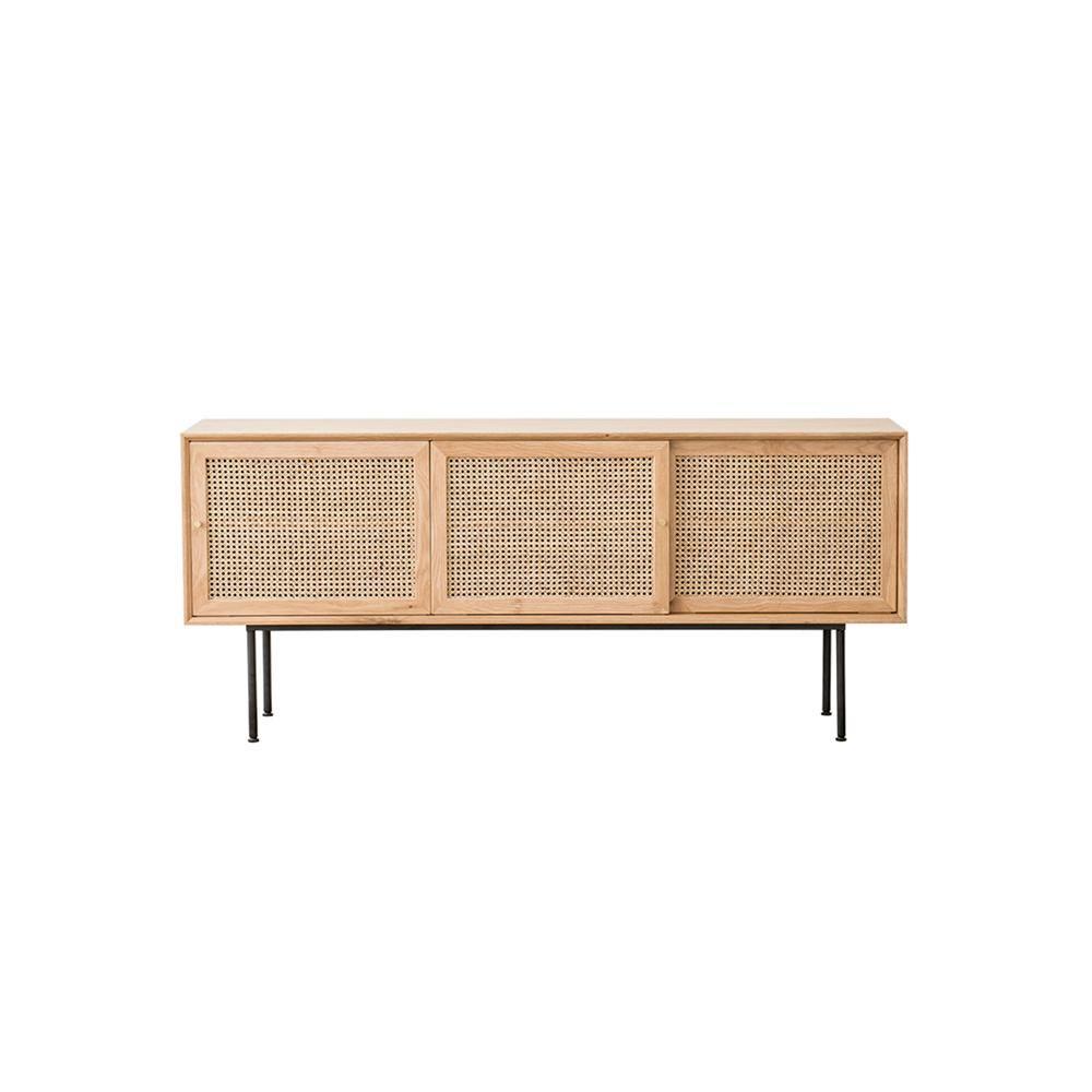 Cement Sideboard, Light Oak- | Get A Free Side Table Today