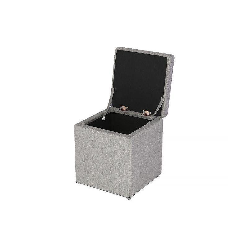 Cube Footstool With Storage- | Get A Free Side Table Today