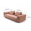 Goswell Three Seater Corner Sofa-Green-Weilai Concept