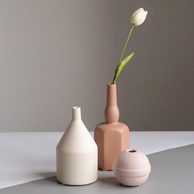 Decoration: A Set Of Seven Vases- | Get A Free Side Table Today