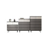 DI1043 Large Sideboard, Grey & White- | Get A Free Side Table Today