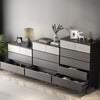 DI1043 Large Sideboard, Grey & White- | Get A Free Side Table Today