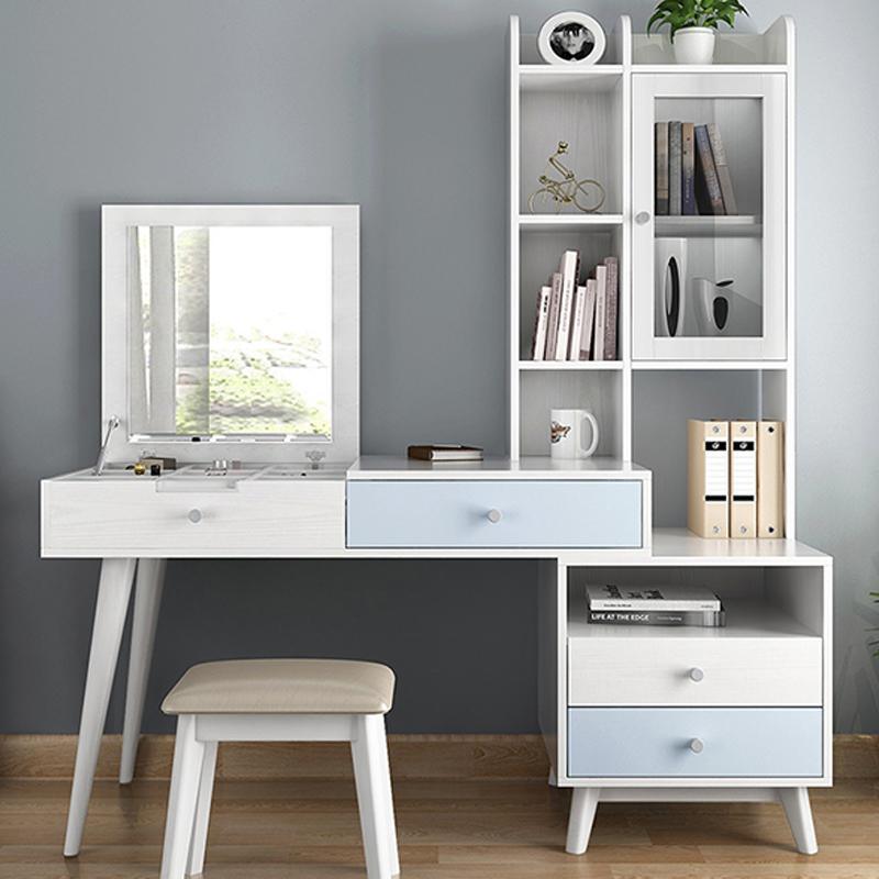 DI284 Office Desk With Side Storage- | Get A Free Side Table Today