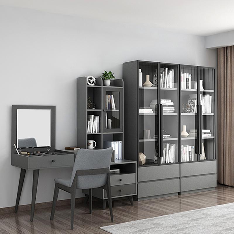 DI284 Office Desk With Side Storage- | Get A Free Side Table Today