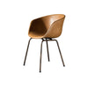 Eames Style Dining Chair, Real Leather- | Get A Free Side Table Today