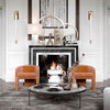 Milo Baughman Armchair, Velvet- | Get A Free Side Table Today