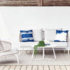 Emi Rattan Armchair And Ottoman, Outdoor Furniture- | Get A Free Side Table Today