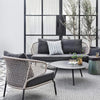 Emi Rattan Armchair And Ottoman, Outdoor Furniture- | Get A Free Side Table Today