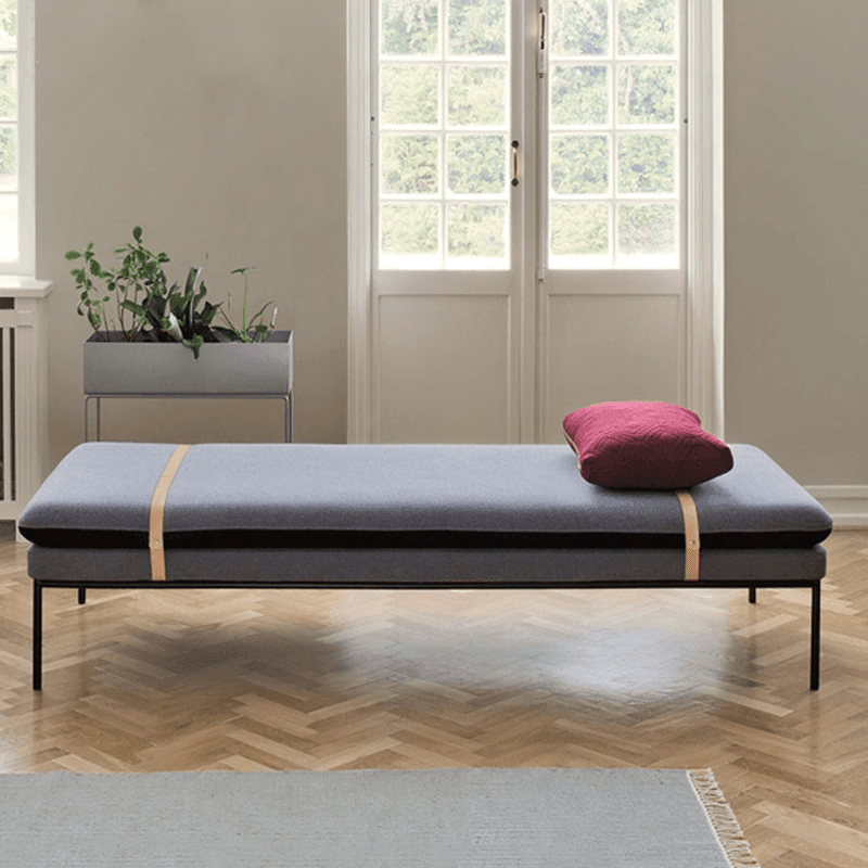 Ferm Living Turn Daybed, Cotton Linen- | Get A Free Side Table Today