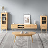 Freddie TV Stand, Ash- | Get A Free Side Table Today