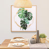 Garden Framed Wall Art Print 70*70cm- | Get A Free Side Table Today